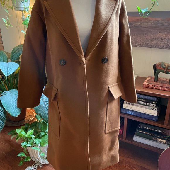 Madewell Averdon Coat in Insuluxe fabric XXS - Picture 5 of 11
